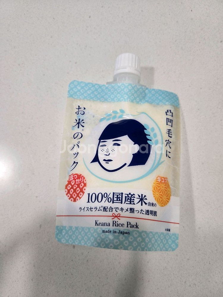 미개봉새상품) 일본구매 케아나나데시코 쌀겨팩 워시오프팩--0