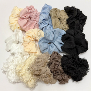 [새상품] 태슬 슈슈 스크런치 곱창끈