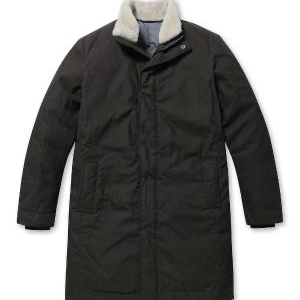 에피그램 메리노카라 FUR 구스다운 코트