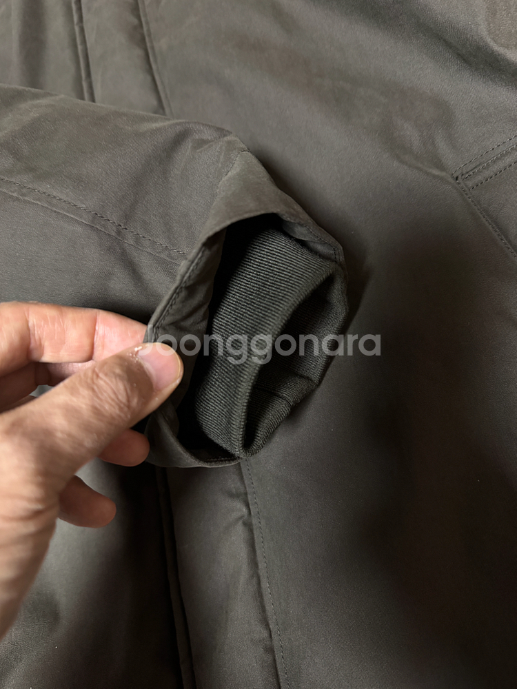 에피그램 메리노카라 FUR 구스다운 코트--4