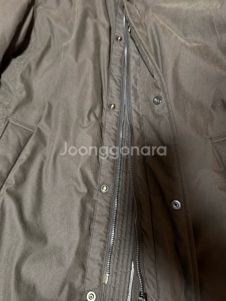 에피그램 메리노카라 FUR 구스다운 코트--5