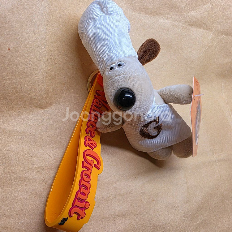 그로밋 요리사 인형 키링 새상품--0