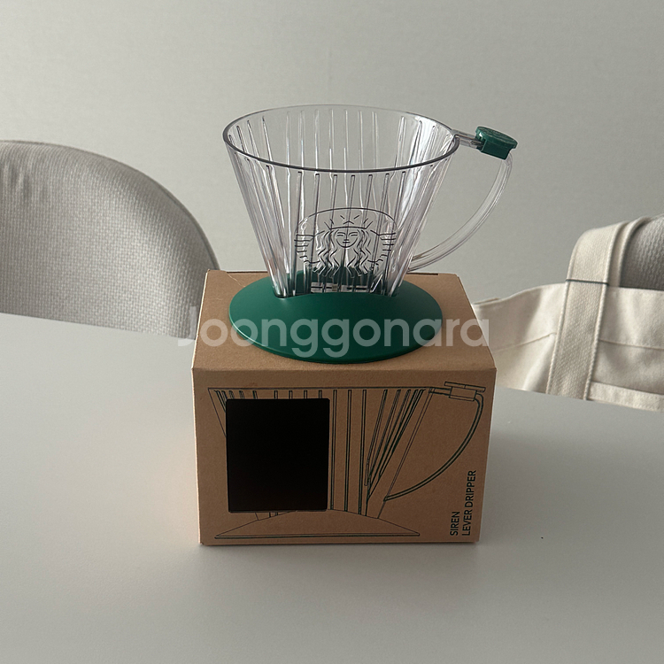 스타벅스 사이렌 레버 드리퍼 새상품--1