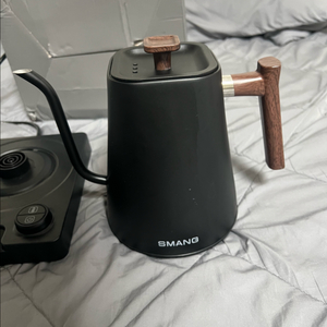 구즈넥 전기 주전자 1L 1200W 온도 제어, 커피 포트 110v/220v, 구즈넥, 스망, smang