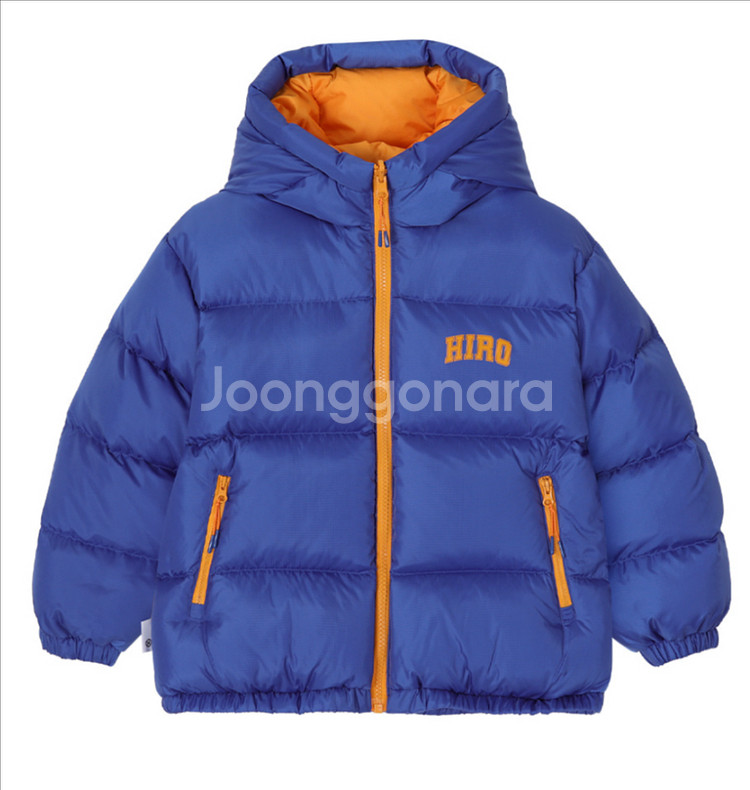 히로 블랭크 패딩 150 블루--0