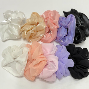 [새상품] 오로라 & 오간자 슈슈 스크런치 곱창끈