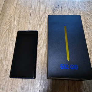 갤럭시노트9 오션블루 512gb 팝니다