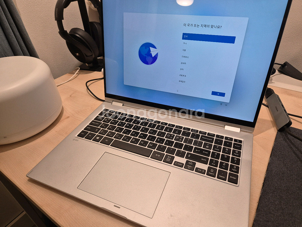LG Gram 그램 360 2021년형 1TB + 256GB 16인치 16T09P-OA56K--0