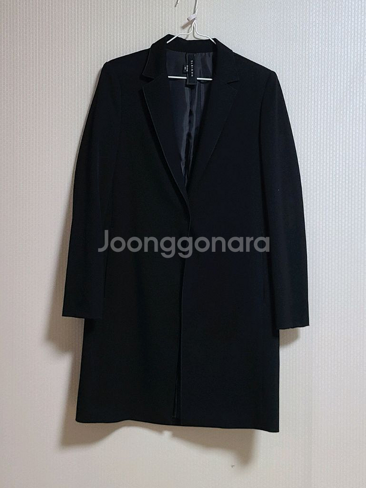 [가격끝] S.LRIAHH 블랙 코트 사이즈55--0