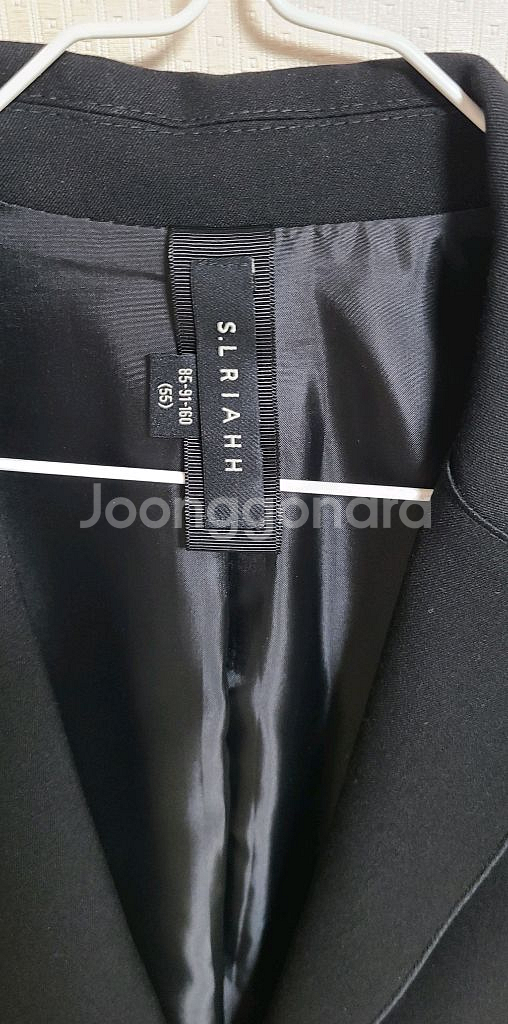 [가격끝] S.LRIAHH 블랙 코트 사이즈55--1