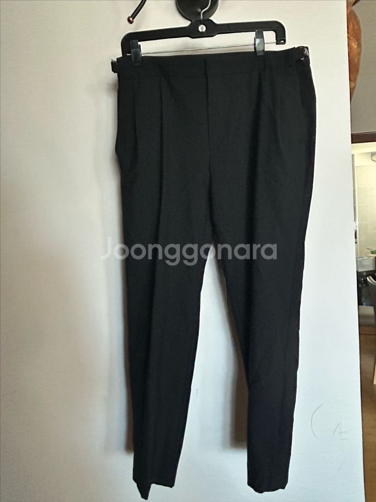 솔리드옴므 블랙 슬랙스--0