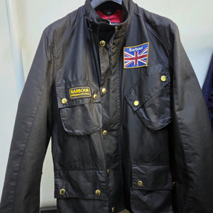 바버 인터내셔널 유니언잭 라지 사이즈