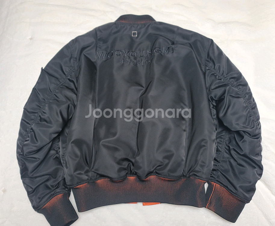 우영미 MA-1 블랙 48사이즈 정품 AAA급--4