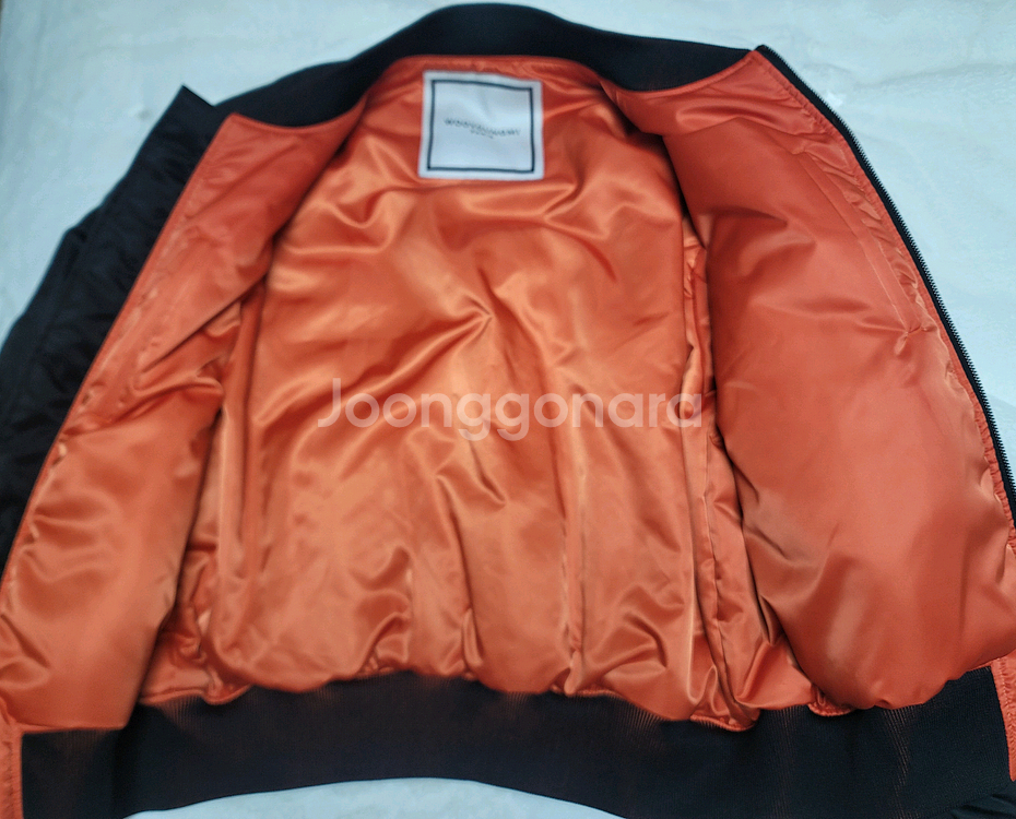 우영미 MA-1 블랙 48사이즈 정품 AAA급--2