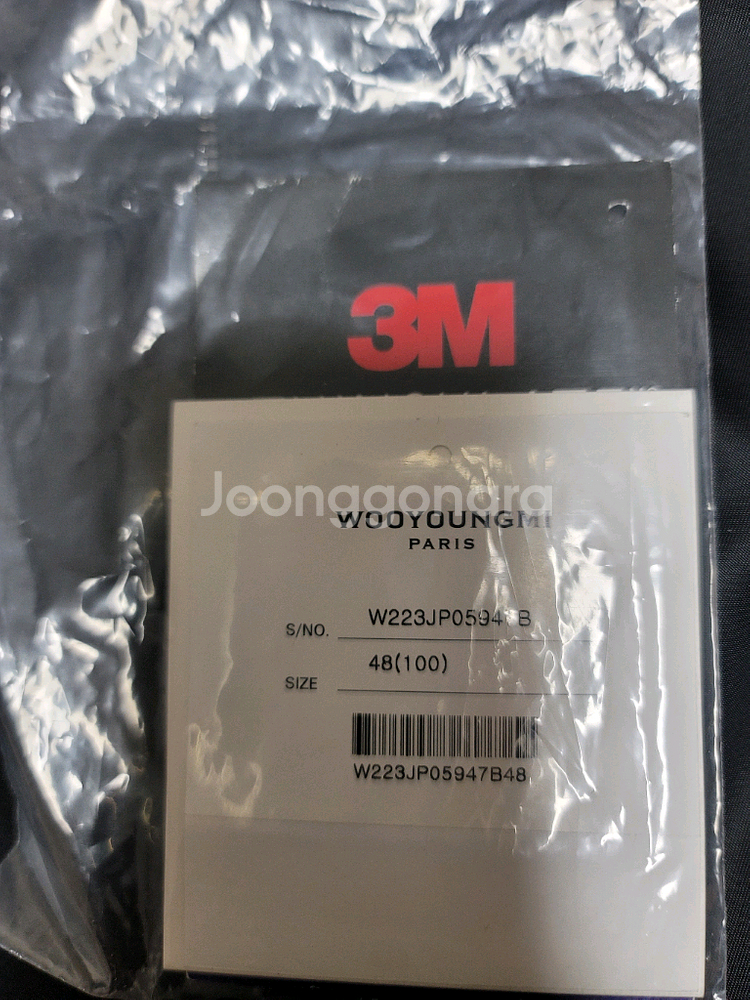 우영미 MA-1 블랙 48사이즈 정품 AAA급--8