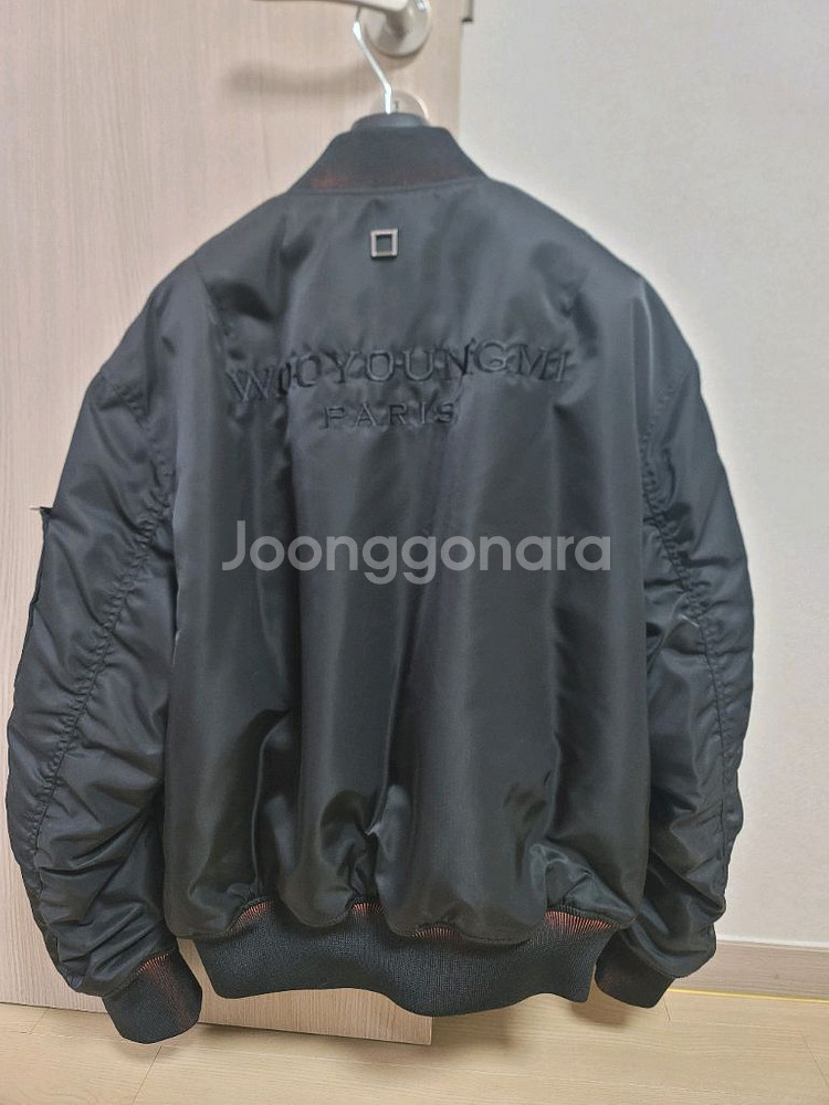 우영미 MA-1 블랙 48사이즈 정품 AAA급--10