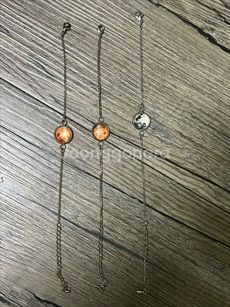 행성팔찌 달1개 금성(비너스) 2개 있음 개별가격판매--3