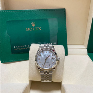 로렉스 신형 데이저스트 31 자개판 텐포인트다이아 판매