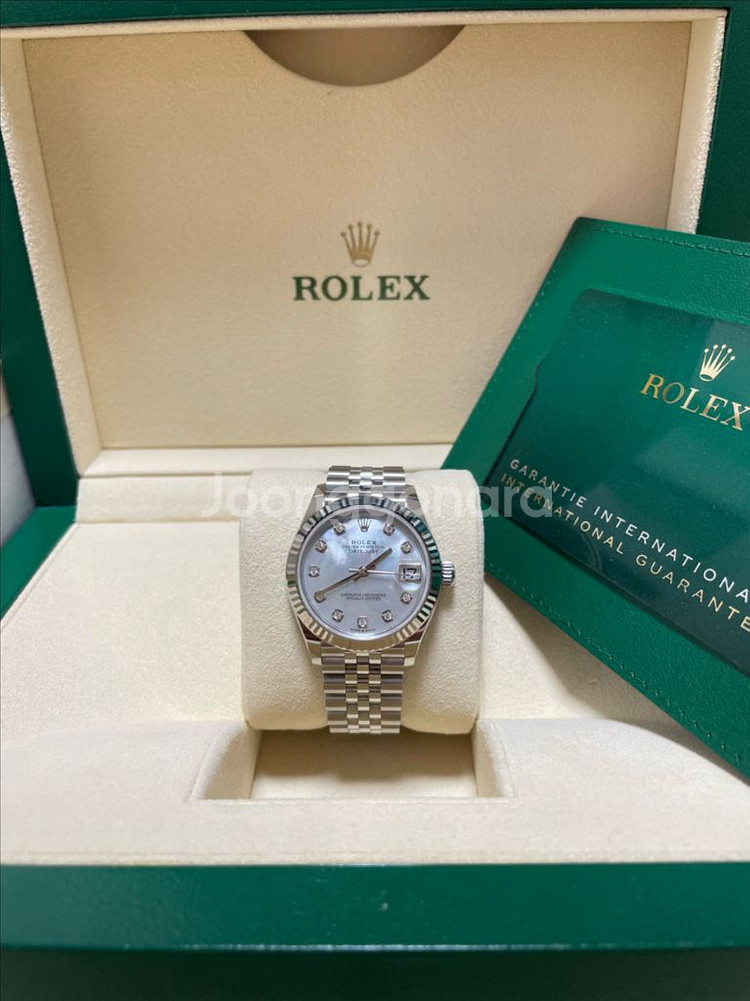 로렉스 신형 데이저스트 31 자개판 텐포인트다이아 판매--2