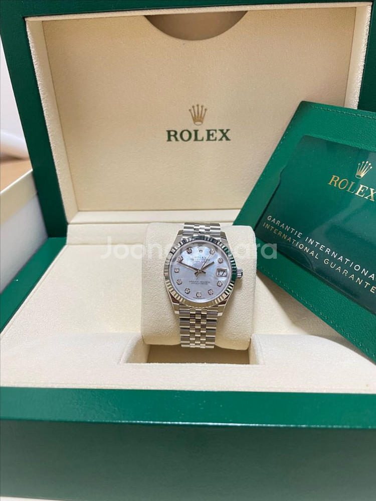 로렉스 신형 데이저스트 31 자개판 텐포인트다이아 판매--3