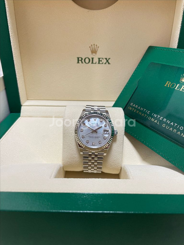 로렉스 신형 데이저스트 31 자개판 텐포인트다이아 판매--5