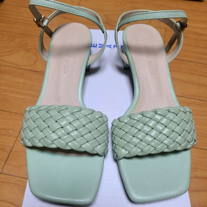 보테가 사촌동생 베이직 샌들 민트색 230mm