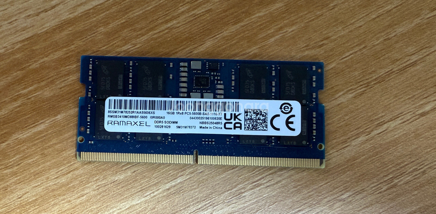 DDR5 16GB 5600 노트북램 1개--0