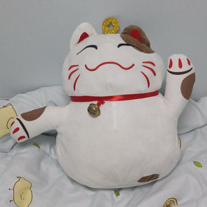 새상품 마네키네코 복고양이 중형 인형