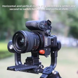 VRIG 렌즈 어댑터 CA04 회전 삼각대 마운트 링 퀵릴리즈플레이트