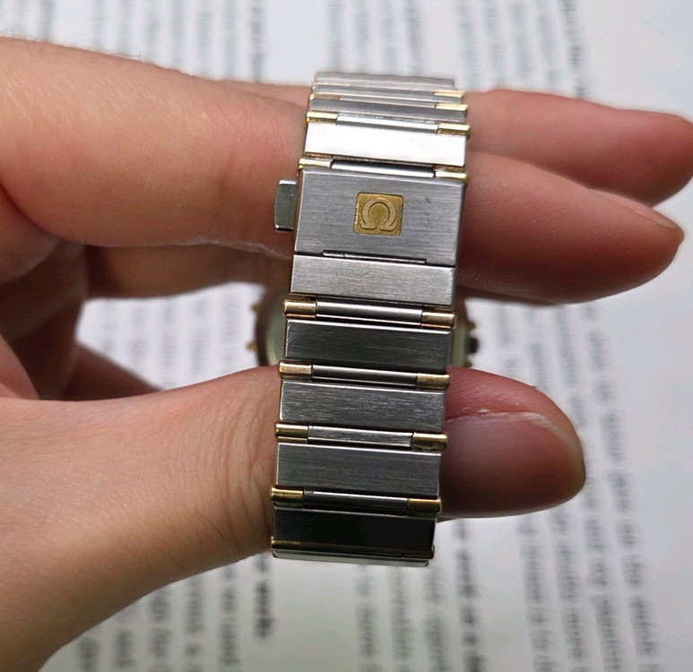 레어] 빈티지 오메가 컨스틸레이션 GMT 화이트판 콤비 이미지