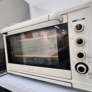 위즈웰 루미 오븐 4단 크림 80L