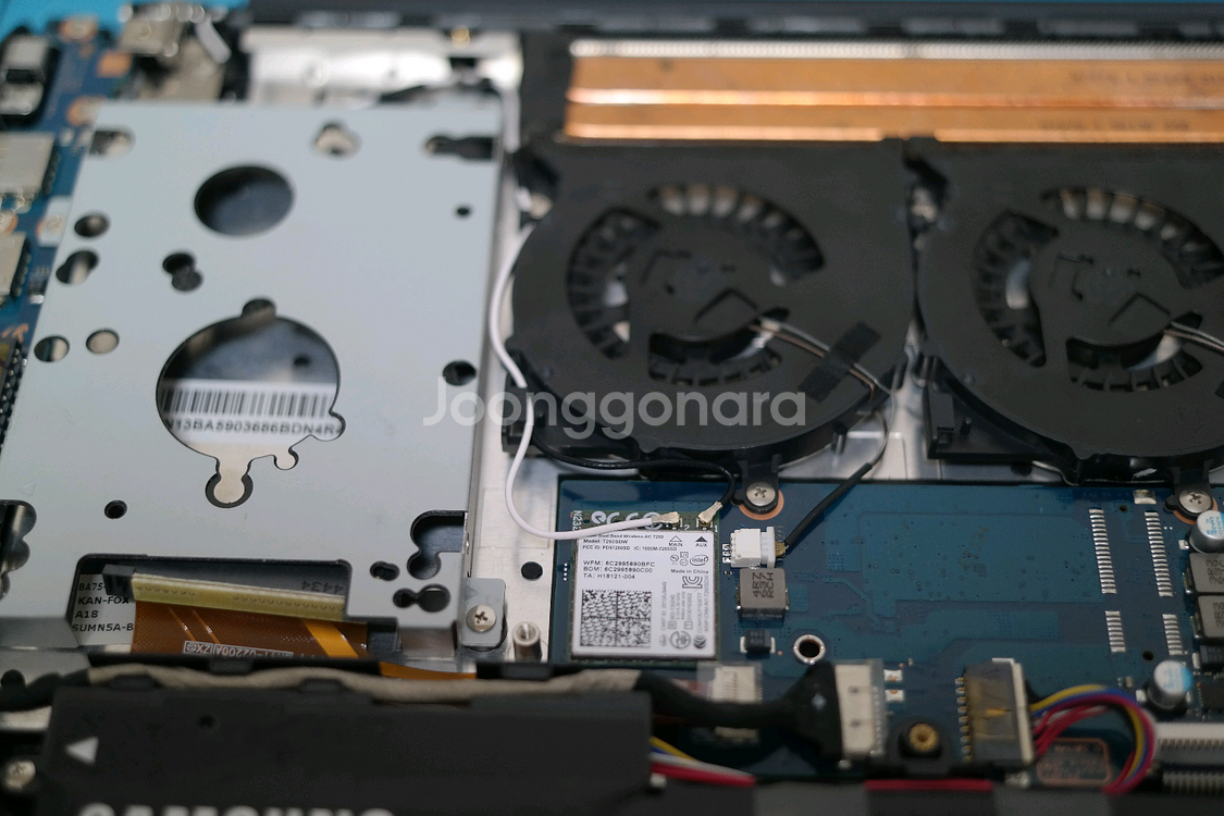 (부품용)삼성 nt870z5g i7 고장 노트북--2