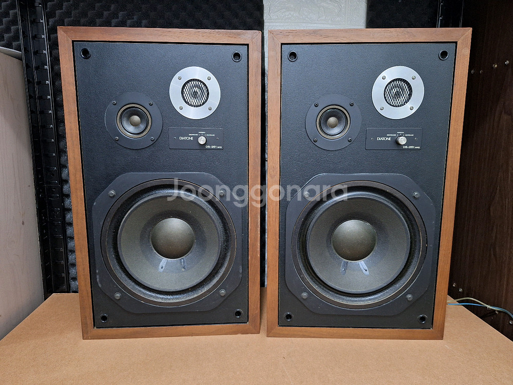 다이아톤 DS-251 MKII 빈티지 스피커 1조/레트로 앤틱 인테리어 오디오--2