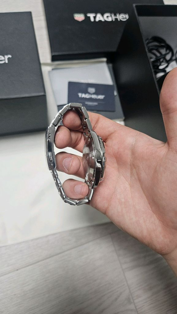 태그호이어 아쿠아레이서 스틸 청판 41mm 이미지