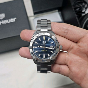 태그호이어 아쿠아레이서 스틸 청판 41mm 이미지