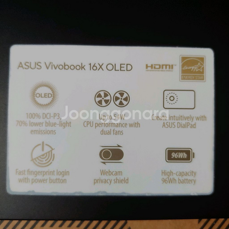 ASUS 비보북 프로 16X OLED 노트북--5