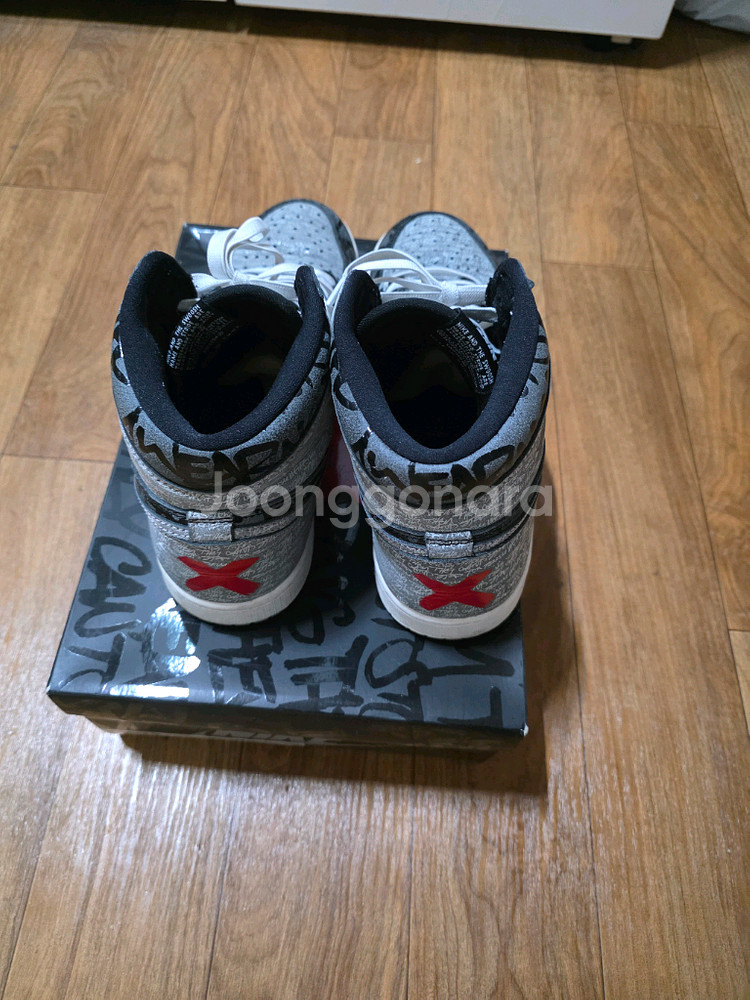 [285mm/극희귀] 조던 1 레트로 하이 OG 리벨리어네어 정품--4