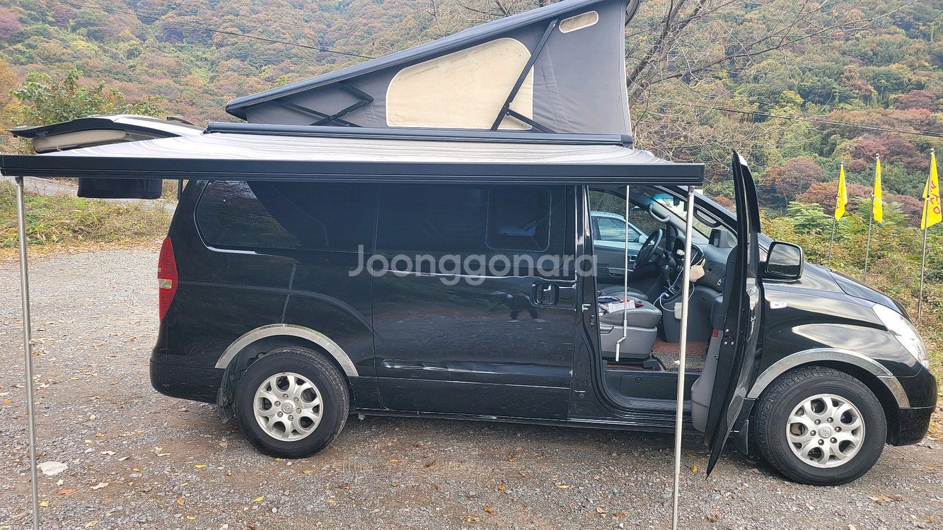 4인승 4인취침 현대스타렉스 순정캠핑카--0