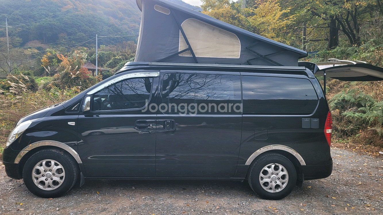 4인승 4인취침 현대스타렉스 순정캠핑카--3