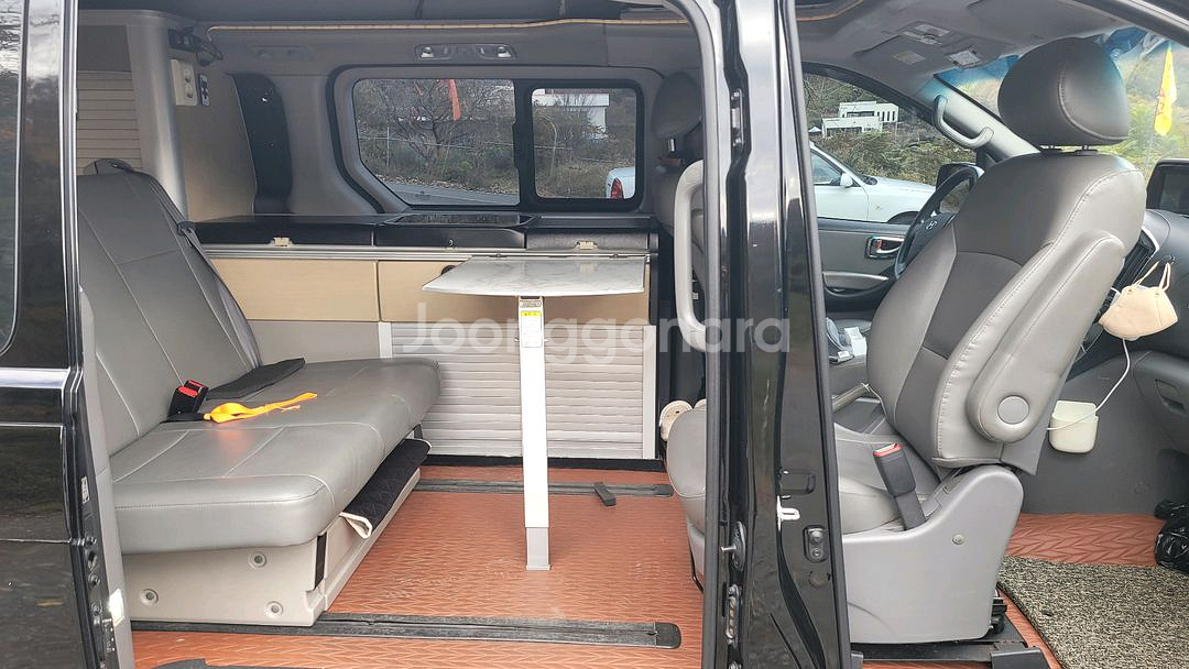 4인승 4인취침 현대스타렉스 순정캠핑카--7