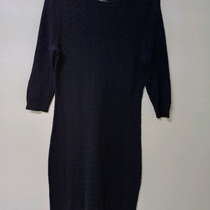 여성 빈폴 봄.가을 겨울 꽈배기 울원피스 (스판90-95)