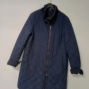 여성 타미힐피거 양면 누빔 패딩코트 (박시90-95)