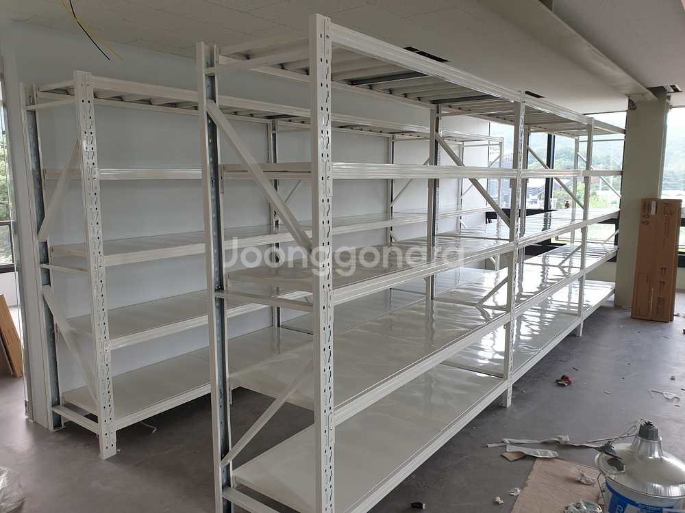 철제앵글 무볼트앵글 농림창고용 앵글 철제선반 중량랙 새제품 고릴라랙--2