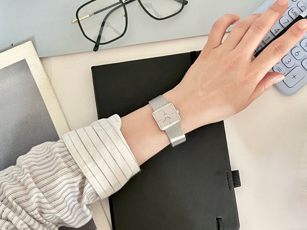 오메가 드빌 화이트골드 시계 /정품감정. 오버홀--9