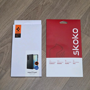 [택포] 갤럭시 Z폴드7 에어핏 프로 케이스 + 전면 지문 방지 필름