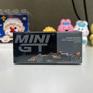미니지티 F1 맥라렌 오스카 피아스트리 다이캐스트