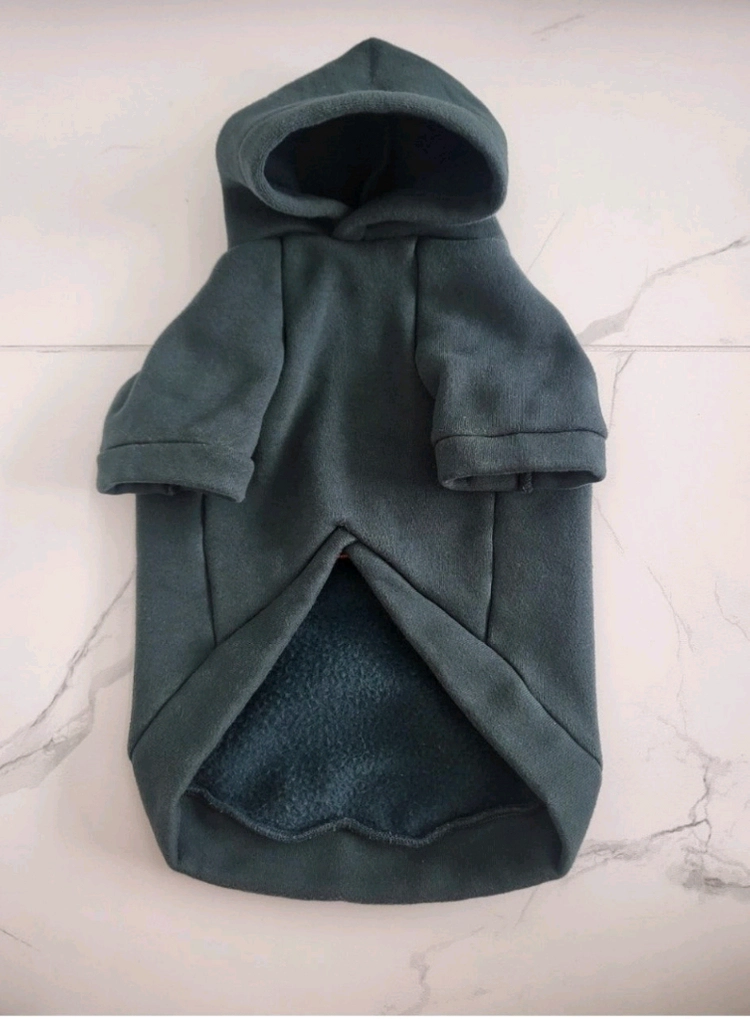 반려견묘 기모 후드티 (XL) 이미지