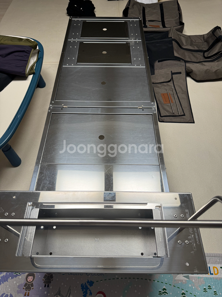 캠핑 크리어셈블 에센시아 스텐 테이블--2