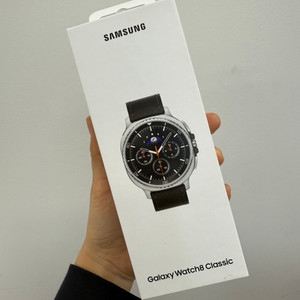 갤럭시워치8클래식 46mm 블랙 (미개봉)