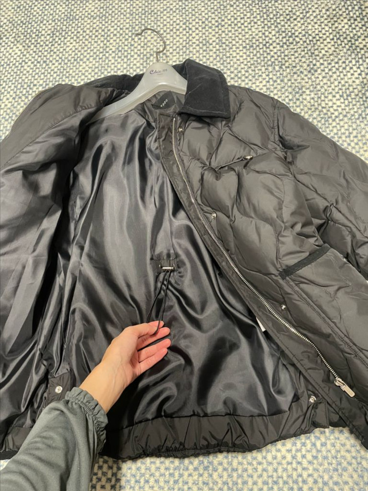 쥬크 25겨울신상 경량패딩 블랙55 거의새것 Z254PSG181 이미지